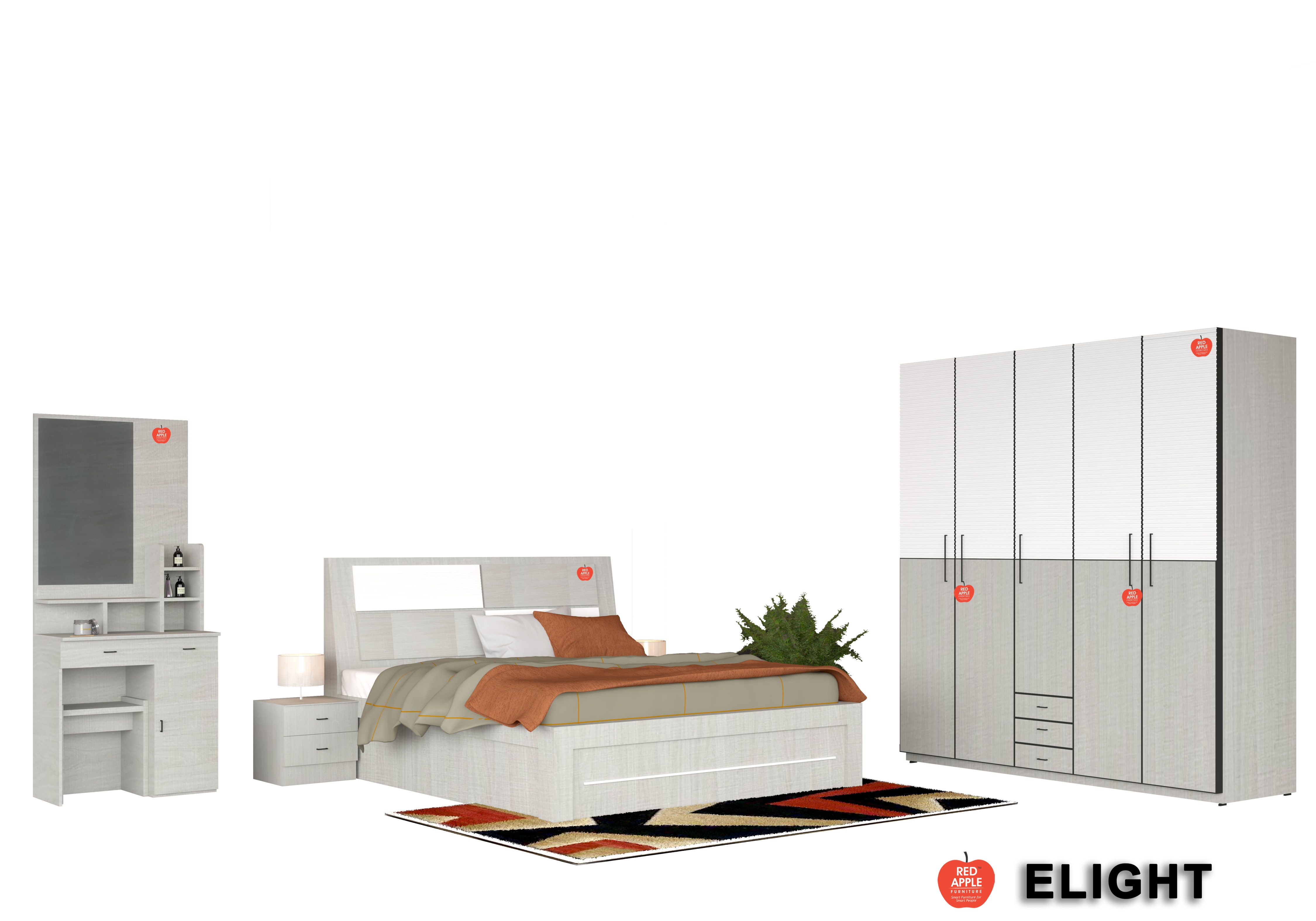 Bedroom Set ELIGHT RA113 - by Red Apple Furniture.